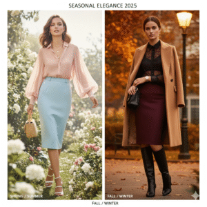 Pencil Skirts & Sheer Fabrics 2025|Theinsidetune