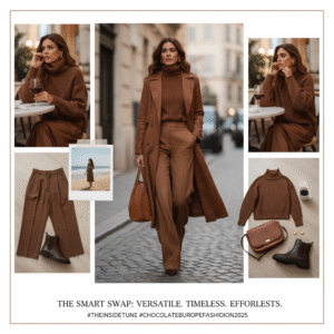 Chocolate Brown Europe Fashion 2025| Best by Theinsidetune
