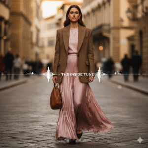 Power of Pink and Brown Europe’s 2025 fashion| best look Theinsidetune