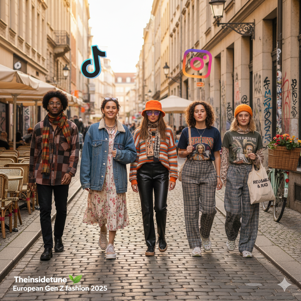 European Gen Z fashion 2025|Theinsidetune