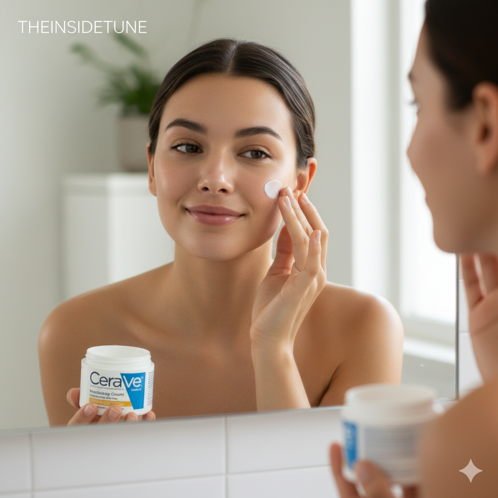 CeraVe Moisturizing Cream best for skincare